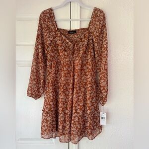 BCX Floral Day Pink Dress